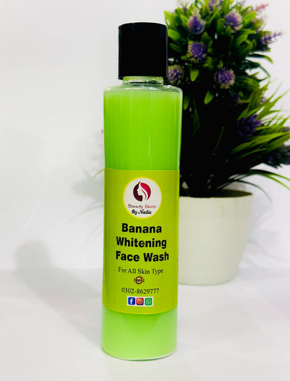 Banana face wash